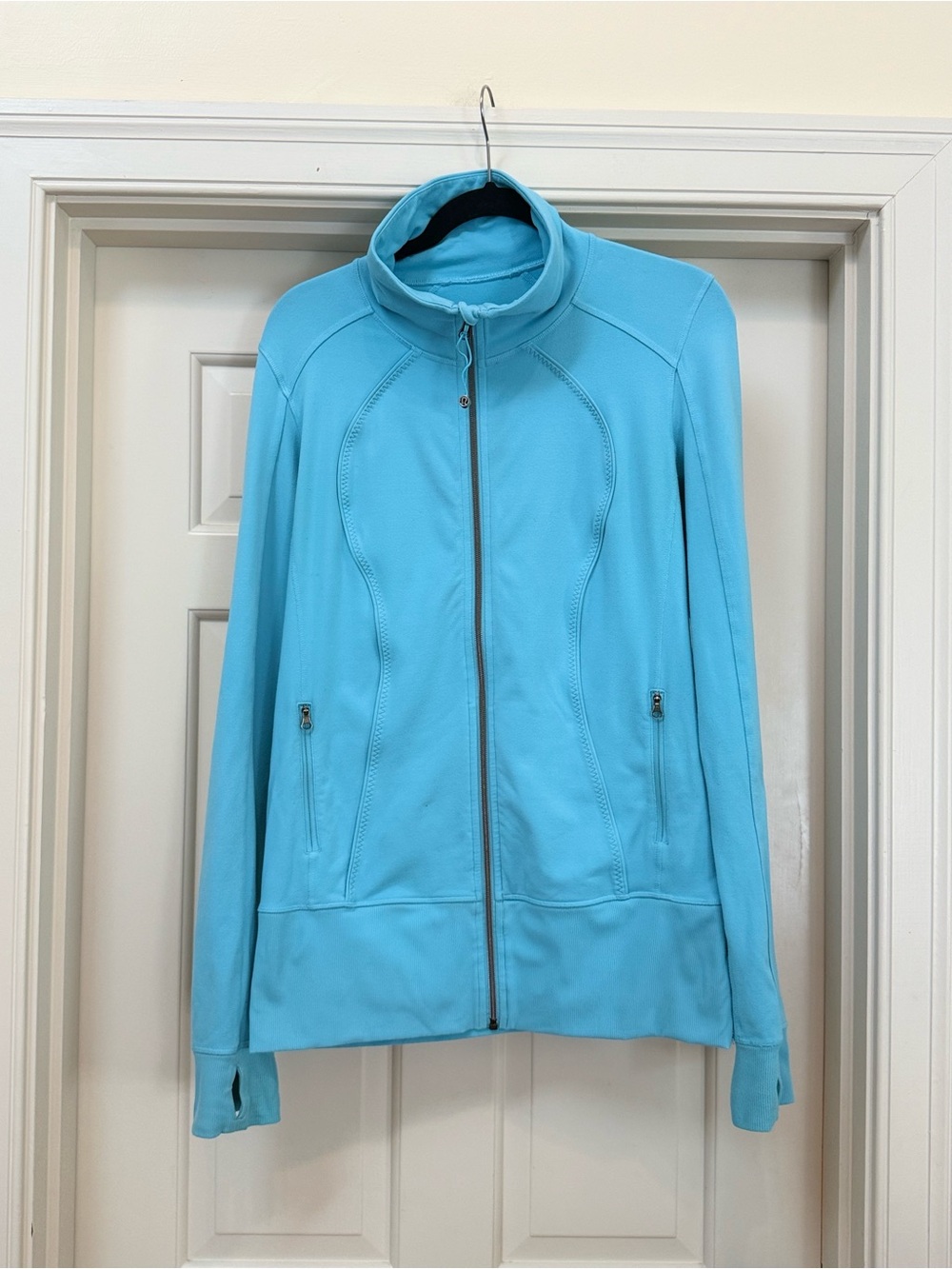Lululemon Full-Zip Define Jacket - Size 12 light blue